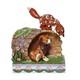 Disney Traditions By Jim Shore The Fox And The Hound On A Log Figurine, 5.75