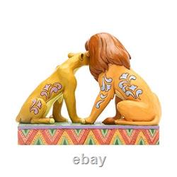 Disney Traditions by Jim Shore The Lion King Simba and Nala Snuggling Figurin