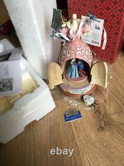 Disney traditions Cinderella, Pink Dress, Rare, Jim Shore, Showcase, Enesco