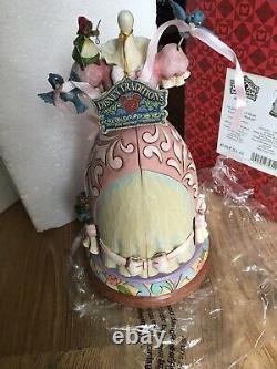 Disney traditions Cinderella, Pink Dress, Rare, Jim Shore, Showcase, Enesco