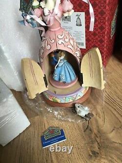 Disney traditions Cinderella, Pink Dress, Rare, Jim Shore, Showcase, Enesco