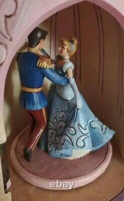 Disney traditions Cinderella, Pink Dress, Rare, Jim Shore, Showcase with flaws