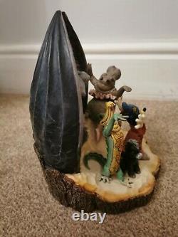 Disney traditions showcase mickey mouse fantasia carved by heart figurine