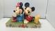 Enesco Disney Mickey & Minnie Figure 4026094 Disney Traditions Bookends Mic H85