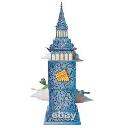 ENESCO Jim Shore Disney Traditions Peter Pan Time to Find Neverland Clock NEW