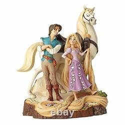 Enesco 4059736 Disney Traditions by Jim Shore Tangled Carved by Heart Live Yo