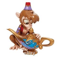 Enesco Disney Abu & Genie Lamp Traditions Resin Brown Gold Multicolor New Japan