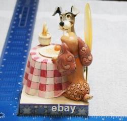 Enesco Disney Jim Shore A MOONLIT ROMANCE 4013252 Lady and the tramp