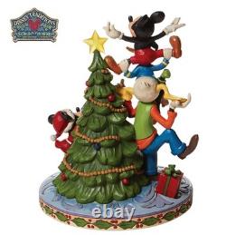 Enesco Disney Mickey And Friends Christmas Tree Figurine Luxury Collectible