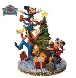 Enesco Disney Mickey And Friends Christmas Tree Figurine Luxury Collectible
