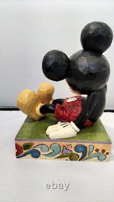 Enesco Disney Mickey Minnie Figure 4026094 Traditions Bookends Mic