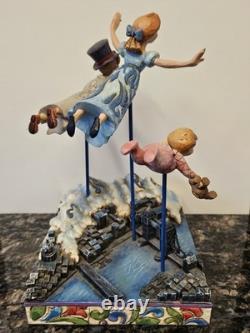 Enesco Disney Peter Pan Darling Family Straight On'Til Morning Item #4009041