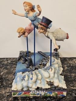Enesco Disney Peter Pan Darling Family Straight On'Til Morning Item #4009041