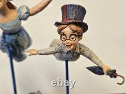 Enesco Disney Peter Pan Darling Family Straight On'Til Morning Item #4009041