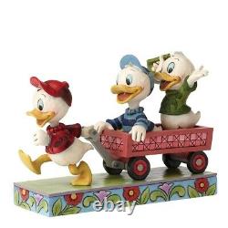 Enesco Disney TRADITIONS Huey Dewey & Louie figurine SHOWCASE figurine JIM SHORE