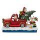 Enesco Disney Tradition Red Truck With Mickey And Friends, Figurine, 6.5