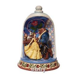 Enesco Disney Traditions Beauty and The Beast Rose Dome Figurine