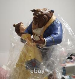 Enesco Disney Traditions Beauty and the Beast Dance Figure/Jim Shore Wood Carved