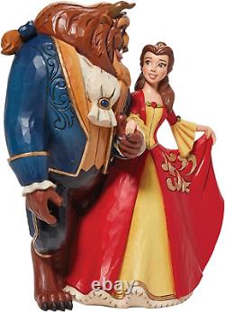 Enesco Disney Traditions Beauty and the Beast Enchanted Figurine, 9.02 Inch