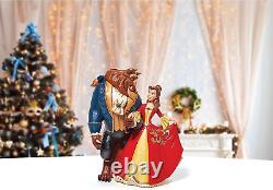 Enesco Disney Traditions Beauty and the Beast Enchanted Figurine, 9.02 Inch