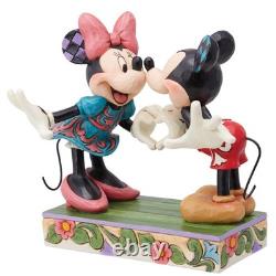 Enesco Disney Traditions By Jim Shore Mickey And Minnie Mouse Making Heart