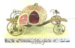 Enesco, Disney Traditions, Cinderella with Pumpkin Carriage & Horse By Jim Shore