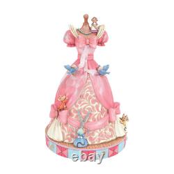 Enesco Disney Traditions Collection By Jim Shore Cinderella Pink Dress Musical