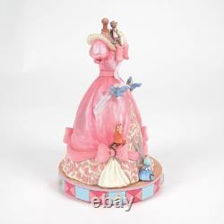 Enesco Disney Traditions Collection by Jim Shore Cinderella Pink Dress Musical