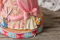 Enesco Disney Traditions Collection by Jim Shore Cinderella Pink Dress Musical