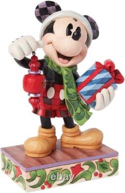Enesco Disney Traditions Collection by Jim Shore Santa Mickey Mouse Limited