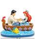 Enesco Disney Traditions Jim Shore 4055414 Figurine Ariel & Eric In Boat