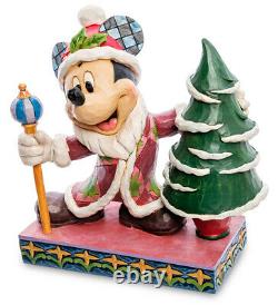 Enesco Disney Traditions Jim Shore 6002831 Figurine Mickey Father Christmas