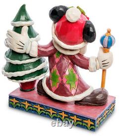 Enesco Disney Traditions Jim Shore 6002831 Figurine Mickey Father Christmas