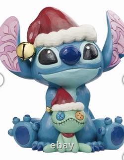 Enesco Disney Traditions Jim Shore Holiday Stitch and Scrump 14.8 Statue