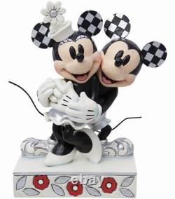 Enesco Disney Traditions Jim Shore Mickey & Minnie Disney 100 Figurine 7-9.9