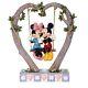 Enesco Disney Traditions Jim Shore Mickey & Minnie Mouse Heart Swing Figure New
