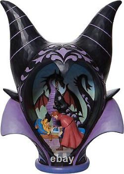 Enesco Disney Traditions Maleficent Headdress Scene Figurine