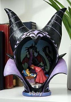 Enesco Disney Traditions Maleficent Headdress Scene Figurine