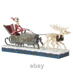 Enesco Disney Traditions Nightmare Before Christmas Dash Away Jack Skellington F