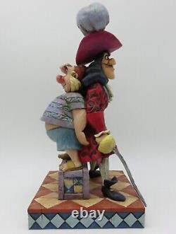 Enesco Disney Traditions Showcase Captain Hook and Mr. Smee Beware #4009042