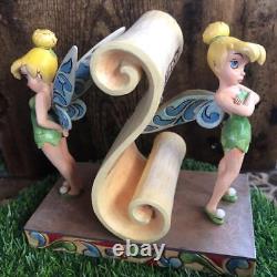 Enesco Disney Traditions Showcase Peter Pan Tinkerbell Figurine Display