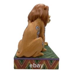 Enesco Disney Traditions Simba & Nala Snuggling Jim Shore Excellent JAPAN