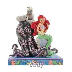 Enesco Disney Traditions Statue Little Mermaid Ariel Ursula Jim Shore