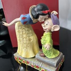 Enesco Disney Traditions Sweetest Farewell Snow White & Dopey Figurine boxed