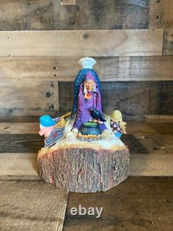 Enesco Disney Traditions Wood Carved Snow White and Dwarfs NEW Decorative