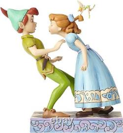 Enesco Disney Traditions by Jim Shore 65th Anniversary Peter Pan and Wendy Stone