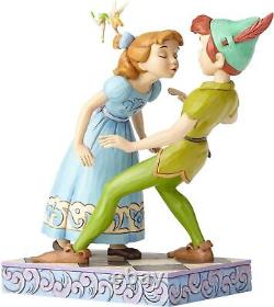 Enesco Disney Traditions by Jim Shore 65th Anniversary Peter Pan and Wendy Stone