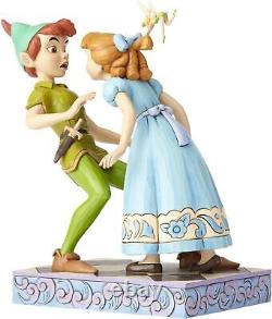 Enesco Disney Traditions by Jim Shore 65th Anniversary Peter Pan and Wendy Stone