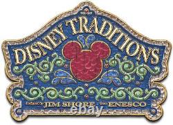 Enesco Disney Traditions by Jim Shore 65th Anniversary Peter Pan and Wendy Stone