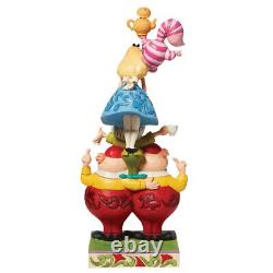 Enesco Disney Traditions by Jim Shore Alice in Wonderland Stacked Characters